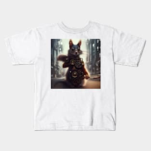 Squirrel in the City Kids T-Shirt